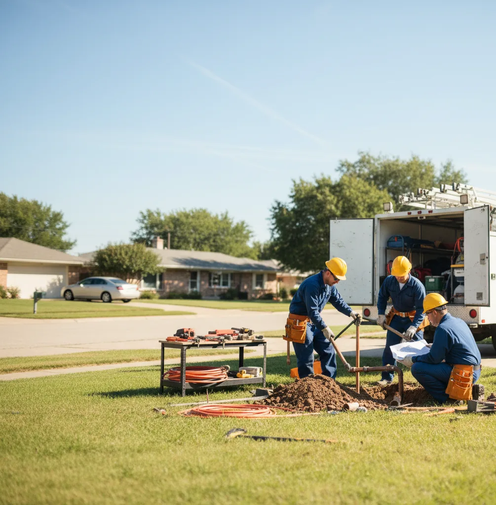 Sewer Line Repair in Mount Airy, GA
